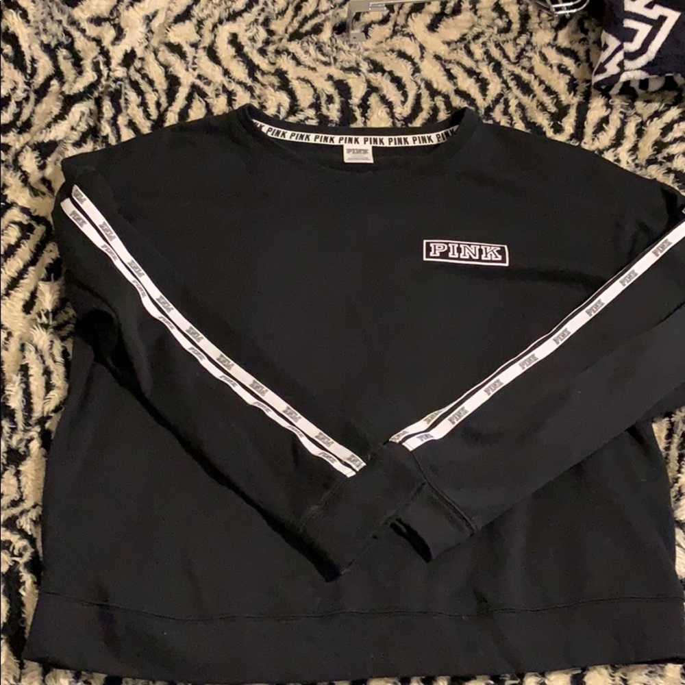 Pink logo sweatshirt